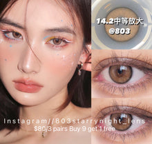 將圖片載入圖庫檢視器 現貨 Lrgood妮妮棕 啡色Brown 14.2年拋 (兩片裝)🎀可預訂請撳度數選項中最下🎀 ✨$100/3對✨