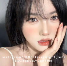 將圖片載入圖庫檢視器 現貨 金黎米  Clamido 啡色 brown 14.20mm 年拋 (兩片裝)🎀可預訂請撳度數選項中最下🎀 ✨$100/3對✨