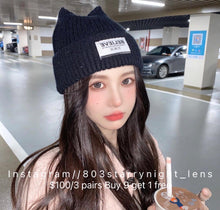 將圖片載入圖庫檢視器 現貨✦Lrgood黑森林 灰色 黑色gray black14.50mm 年拋(兩片裝)🎀可預訂請撳度數選項中最下🎀 ✨$100/3對✨