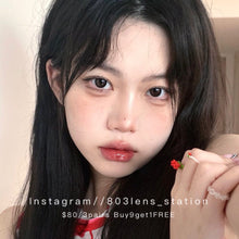 將圖片載入圖庫檢視器 現貨 小黑豆 eyewish 黑色 Black 14.2mm 年拋(兩片裝)🎀可預訂請撳度數選項中最下🎀 ✨$100/3對✨