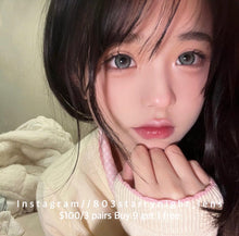 將圖片載入圖庫檢視器 現貨  芥末芭比💚 Clamido 綠色  green 14.50mm 年拋 (兩片裝) 🎀可預訂請撳度數選項中最下🎀 ✨$100/3對✨