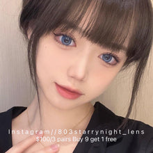 將圖片載入圖庫檢視器 現貨 藍椰奶凍 ovo 藍色 blue 14.50mm 半年/年拋 (兩片裝)🎀可預訂請撳度數選項中最下🎀 ✨$100/3對✨