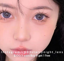 將圖片載入圖庫檢視器 現貨 藍莓珍寶珠🫐  Ovo 藍色 Blue14.50mm 年拋 (兩片裝)🎀可預訂請撳度數選項中最下🎀 ✨$100/3對✨