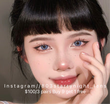 將圖片載入圖庫檢視器 現貨 lrgood 暹羅藍 Blue 藍色 14.20mm 年拋 (兩片裝)🎀可預訂請撳度數選項中最下🎀 ✨$100/3對✨