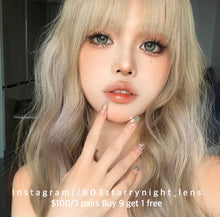 將圖片載入圖庫檢視器 現貨  芥末芭比💚 Clamido 綠色  green 14.50mm 年拋 (兩片裝) 🎀可預訂請撳度數選項中最下🎀 ✨$100/3對✨