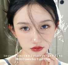 將圖片載入圖庫檢視器 現貨 琉璃冰爆🧊 xiyou 藍色 灰色blue gray 14.20mm 年拋 (兩片裝) 🎀可預訂請撳度數選項中最下🎀 ✨$100/3對✨