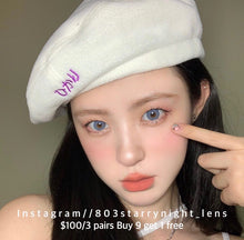 將圖片載入圖庫檢視器 現貨 Lrgood 妮妮藍 藍色 Blue14.00mm 年拋 (兩片裝) 🎀可預訂請撳度數選項中最下🎀 ✨$100/3對✨