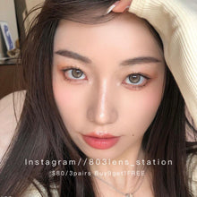 將圖片載入圖庫檢視器 現貨 霧珍珠 ovo 灰色 Grey 14.0mm 半年/年拋(兩片裝)🎀可預訂請撳度數選項中最下🎀 ✨$100/3對✨