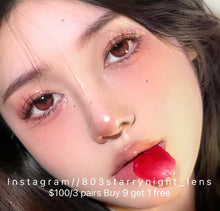 將圖片載入圖庫檢視器 現貨xiyou 暴躁蕃茄🍅 紅色red14.50mm 半年/年拋 (兩片裝)🎀可預訂請撳度數選項中最下🎀 ✨$100/3對✨