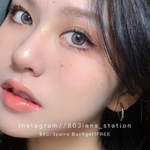 將圖片載入圖庫檢視器 現貨 藍眼淚💧 ovo Blue 藍色 14.2mm 年拋(兩片裝)🎀可預訂請撳度數選項中最下🎀 ✨$100/3對✨