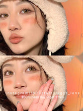 將圖片載入圖庫檢視器 現貨✦Lrgood 荷包蛋 Brown 啡色 14.5mm 年拋 (兩片裝)🎀可預訂請撳度數選項中最下🎀 ✨$100/3對✨