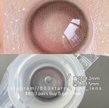 將圖片載入圖庫檢視器 現貨 曼珠沙華 Gray Pink 灰色 粉紅色ovo 14.2 半年/年拋(兩片裝)🎀可預訂請撳度數選項中最下🎀 ✨$100/3對✨