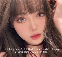 將圖片載入圖庫檢視器 現貨 焦糖奶茶🧋clamido  啡色 brown 14.50mm 年拋 (兩片裝)🎀可預訂請撳度數選項中最下🎀 ✨$100/3對✨