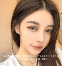 將圖片載入圖庫檢視器 現貨  迷霧棕 買完不補❗️ Brown 啡色 14.00mm Usoflens milookeye 年拋(兩片裝)✨$100/3對✨