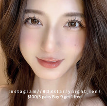 將圖片載入圖庫檢視器 現貨  逆光暖陽☀️ xiyou 啡色 brown 14.20mm 年拋 (兩片裝) 🎀可預訂請撳度數選項中最下🎀 ✨$100/3對✨