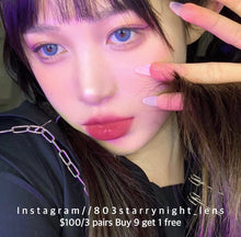 將圖片載入圖庫檢視器 現貨 Lrgood 妮妮藍 藍色 Blue14.00mm 年拋 (兩片裝) 🎀可預訂請撳度數選項中最下🎀 ✨$100/3對✨