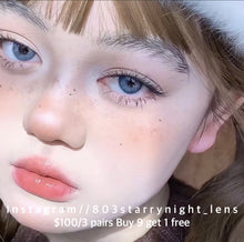 將圖片載入圖庫檢視器 現貨 泰勒藍灰🩵🩶 af 藍色 Blue 14.20mm 年拋 (兩片裝) 🎀可預訂請撳度數選項中最下🎀 ✨$100/3對✨