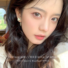 將圖片載入圖庫檢視器 現貨 porslen Lipstick ❗️售完不補  grey灰色 Grey 14.2mm 年拋(兩片裝)✨$100/3對✨