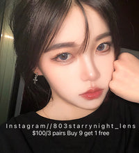 將圖片載入圖庫檢視器 現貨 黎霧藍 買完不補❗️ eyewish Blue 藍色14.00mm 年拋(兩片裝)✨$100/3對✨