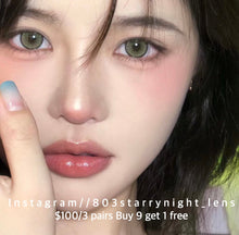 將圖片載入圖庫檢視器 現貨 鑽石糖綠💎💚 AF 綠色 green 14.50mm 年拋 (兩片裝) 🎀可預訂請撳度數選項中最下🎀 ✨$100/3對✨