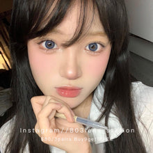 將圖片載入圖庫檢視器 現貨 墨子藍 Eyewish 14.5mm 藍色 Blue 一年拋(兩片裝)買完不補❗️ ✨$100/3對✨