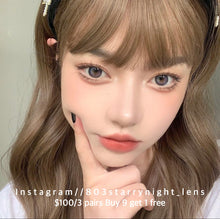 將圖片載入圖庫檢視器 現貨 波兒💙💜xiyou藍色 紫色 Blue purple 14.5mm 年拋(兩片裝)🎀可預訂請撳度數選項中最下🎀 ✨$100/3對✨