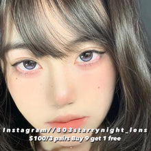 將圖片載入圖庫檢視器 現貨 水星環游 xiyou 灰色  紫色gray  purple 14.50mm 年拋 (兩片裝)🎀可預訂請撳度數選項中最下🎀 ✨$100/3對✨