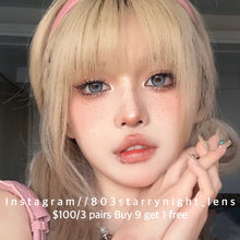 將圖片載入圖庫檢視器 現貨 水母芭比💙 Clamido 藍色blue 14.50mm 年拋 (兩片裝) 🎀可預訂請撳度數選項中最下🎀 ✨$100/3對✨