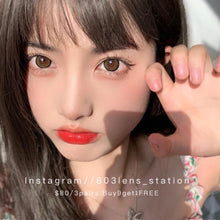 將圖片載入圖庫檢視器 現貨 大圓環棕 Xiyou 啡色 Brown 14.5mm 年拋(兩片裝)🎀可預訂請撳度數選項中最下🎀 ✨$100/3對✨