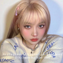 將圖片載入圖庫檢視器 現貨 Lrgood 妮妮灰 灰色 gray 14.00mm 年拋 (兩片裝)🎀可預訂請撳度數選項中最下🎀 ✨$100/3對✨