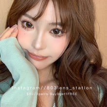 將圖片載入圖庫檢視器 現貨 大圓環棕 Xiyou 啡色 Brown 14.5mm 年拋(兩片裝)🎀可預訂請撳度數選項中最下🎀 ✨$100/3對✨