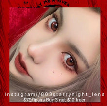 將圖片載入圖庫檢視器 現貨病嬌瑪麗🩸🧛🏻♀️ 紅色 RED 14.50mm 年拋 (兩片裝) 買完不補❗️