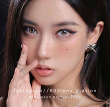 將圖片載入圖庫檢視器 現貨 普拉棕 啡色 Brown 14.2mm  Lrgood年拋(兩片裝)🎀可預訂請撳度數選項中最下🎀 ✨$100/3對✨