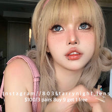 將圖片載入圖庫檢視器 現貨 水母芭比💙 Clamido 藍色blue 14.50mm 年拋 (兩片裝) 🎀可預訂請撳度數選項中最下🎀 ✨$100/3對✨