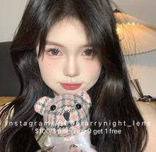 將圖片載入圖庫檢視器 現貨✦lrgood咖啡奶昔 啡色 紅色brown red 14.5mm 年拋(兩片裝) 🎀可預訂請撳度數選項中最下🎀 ✨$100/3對✨