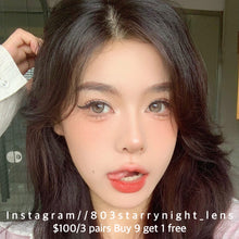 將圖片載入圖庫檢視器 現貨 亞裔甜心灰🩶 af queen 灰色 gray14.50mm 年拋 (兩片裝)🎀可預訂請撳度數選項中最下🎀 ✨$100/3對✨