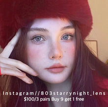 將圖片載入圖庫檢視器 現貨 藍鴉片💙 Clamido藍色 blue14.20mm 年拋 (兩片裝)🎀可預訂請撳度數選項中最下🎀 ✨$100/3對✨