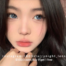 將圖片載入圖庫檢視器 現貨 水母芭比💙 Clamido 藍色blue 14.50mm 年拋 (兩片裝) 🎀可預訂請撳度數選項中最下🎀 ✨$100/3對✨