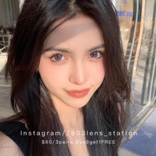 將圖片載入圖庫檢視器 現貨 墨子藍 Eyewish 14.5mm 藍色 Blue 一年拋(兩片裝)買完不補❗️ ✨$100/3對✨