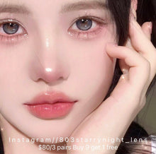 將圖片載入圖庫檢視器 現貨 光明之雪 Ovo 灰色 藍色 Gray  blue 年拋(兩片裝)🎀可預訂請撳度數選項中最下🎀 ✨$100/3對✨