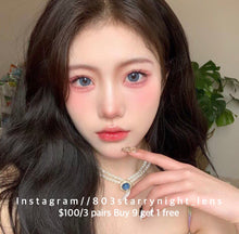 將圖片載入圖庫檢視器 現貨 貓咪小藍 藍色 blue 14.00mm 年拋 (兩片裝) 🎀可預訂請撳度數選項中最下🎀 ✨$100/3對✨