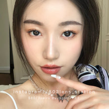 將圖片載入圖庫檢視器 現貨 小黑豆 eyewish 黑色 Black 14.2mm 年拋(兩片裝)🎀可預訂請撳度數選項中最下🎀 ✨$100/3對✨