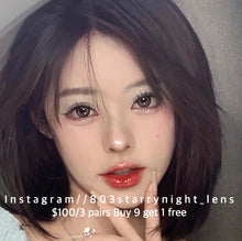 將圖片載入圖庫檢視器 現貨 髒可可 Clamido啡色  Brown 14.20mm 年拋 (兩片裝) 🎀可預訂請撳度數選項中最下🎀 ✨$100/3對✨