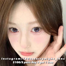 將圖片載入圖庫檢視器 現貨 水星環游 xiyou 灰色  紫色gray  purple 14.50mm 年拋 (兩片裝)🎀可預訂請撳度數選項中最下🎀 ✨$100/3對✨