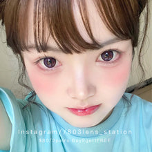 將圖片載入圖庫檢視器 現貨 大圓環紫 Pink purple 粉紅色 紫色 14.5mm 年拋(兩片裝)🎀可預訂請撳度數選項中最下🎀 ✨$100/3對✨