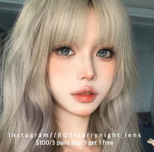 將圖片載入圖庫檢視器 現貨  芥末芭比💚 Clamido 綠色  green 14.50mm 年拋 (兩片裝) 🎀可預訂請撳度數選項中最下🎀 ✨$100/3對✨