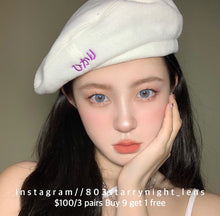 將圖片載入圖庫檢視器 現貨 Lrgood 妮妮藍 藍色 Blue14.00mm 年拋 (兩片裝) 🎀可預訂請撳度數選項中最下🎀 ✨$100/3對✨