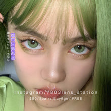將圖片載入圖庫檢視器 現貨 空山基綠 Green 14.0mm lrgood 一年拋(兩片裝)🎀可預訂請撳度數選項中最下🎀 ✨$100/3對✨