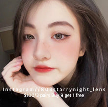 將圖片載入圖庫檢視器 現貨 髒可可 Clamido啡色  Brown 14.20mm 年拋 (兩片裝) 🎀可預訂請撳度數選項中最下🎀 ✨$100/3對✨