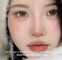 將圖片載入圖庫檢視器 現貨 栗寶Ovo 啡色 灰色 gray  Brown 14.5mm 年拋(兩片裝)🎀可預訂請撳度數選項中最下🎀 ✨$100/3對✨